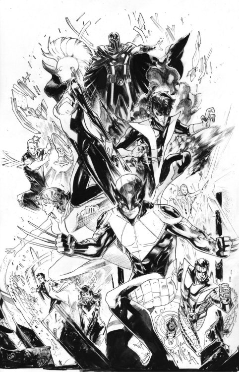 x-men outback inks! by Peter-v-Nguyen i LOVE mr. Nguyen’s version of the 80’s Outback X-