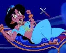 Princess Jasmine could use an excorcism…
