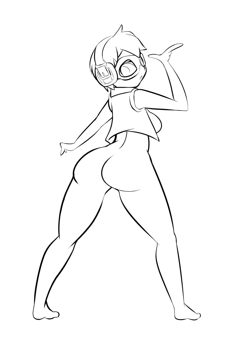 bubbleberrysanders:  do love the meka wifefinished colouring that first one and realized