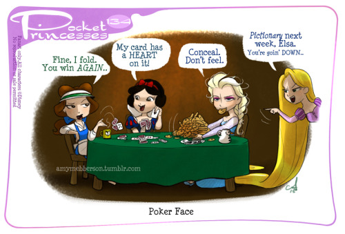 amymebberson:Pocket Princesses 134: Poker FacePlease reblog, do not repost or remove creditsFacebook