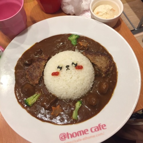 tokyomicma:  @home cafe visit: akihabara’s most popular maid cafethey teach you magic spells to make the food more delicious and decorate a polaroid with you. moe moe kyun bich