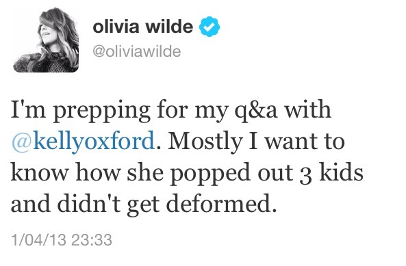 agentlehobbit:  Ladies and gentlemen… I present to you: Olivia Wilde 