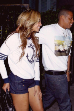 bey-queen:  Beyoncé & Jay-Z- Los Angeles