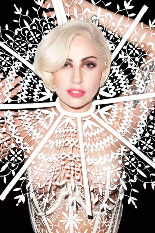 XXX ladyxgaga:  Gaga’s photo spread in the photo