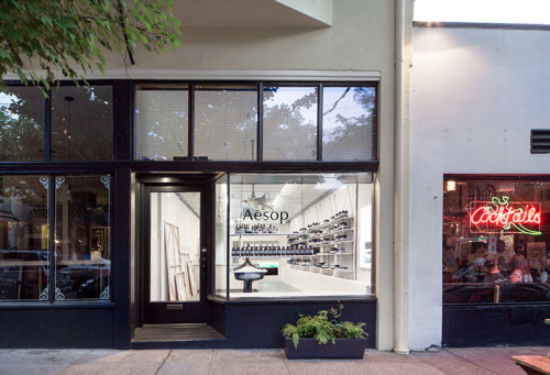 therealbohemian: Aesop, Portland - my fav skincare line has opened not one, but two shops in this c