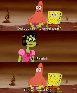 spongebobmoments:  OH PATRICK.