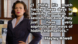 micdotcom:Think sexism is dead? Hayley Atwell