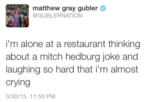 waluiqi:i feel like i understand matthew gray gubler on the deepest level possible