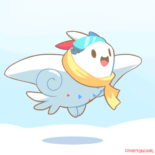 cinamoncune:POKEDDEXYDay 8 ~ Favourite Flying Type One day I’ll animate smoothly. Anyways, Togekisss