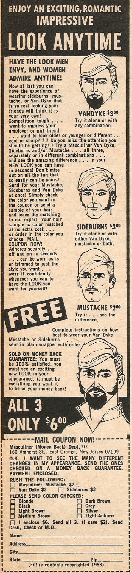 Advertisement from Stag Annual No. 7 (1970) From a charity shop in Nottingham.