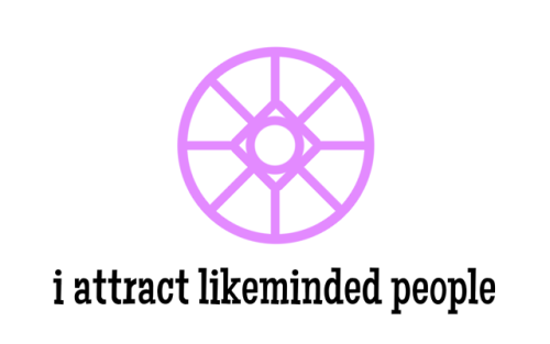 lulloph: i attract likeminded people- a sigil to help bring people with the same ideals and aspirati