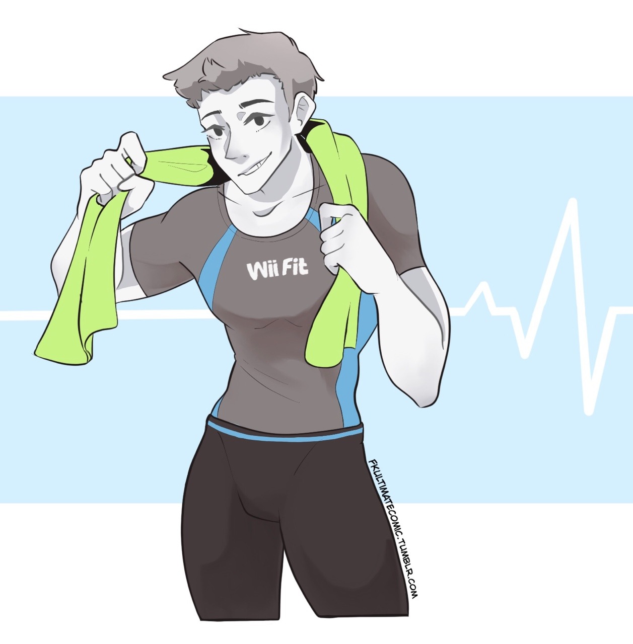 Veronderstelling alleen Humanistisch Let's Get Fired Up! — Male wii fit trainer requested by anon! Thank you...