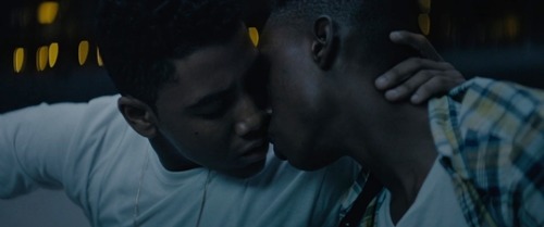 entertainingtheidea: Barry Jenkins and Tarell Alvin McRaney win the Oscar for Best Adapted Screenplay for Moonlight. 