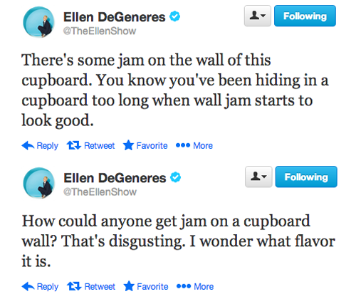 real-scars-fake-smiles:  robertdowneyjjr: Married life with Ellen and Portia.  IDC