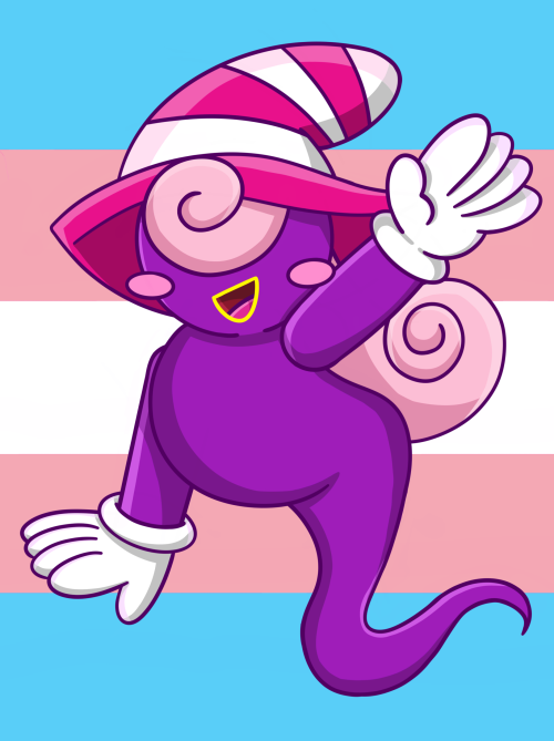 I Know Im Super Late To The Vivian Trans Train But-- I Wanted To Finally Draw Her Adskjjdkslsjkldajdsaldsaj