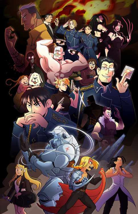 chocodi:Fullmetal Alchemist: Brotherhood (Part 1 of 5)Part 2Finished this one just in time for Megac