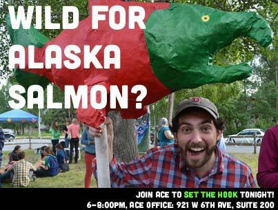 Tonight! Anchorage! Go! For a salmony event with “activist/performer,” Si Kahn.Via AK Ce
