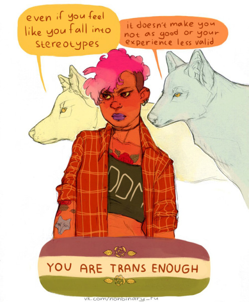 howling-wizard:For all the wonderful non-binary trans folks&lt;3