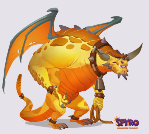 Spyro: Reignited Trilogy, Dragons Vol 1. (click for higher resolution)instagram: www.instagra