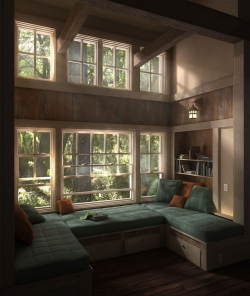 dressedupsoul:  Can we talk about how much I like reading nooks/alcoves? Like, look at these. I want one so badly. So cozy and secluded and comfy. (none of these images are mine- I’ve collected them over time because of my intense love of reading nooks