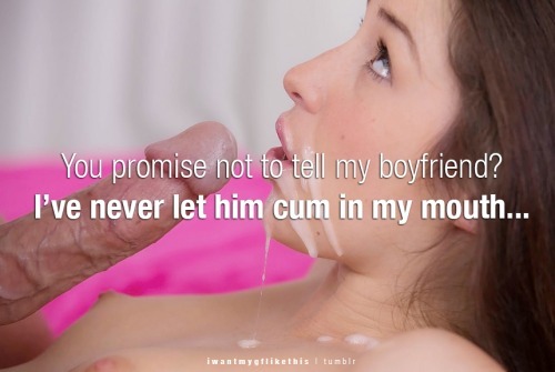 dirty-little-actress:  myhornyysecrets:  As long as you promise not to tell my wife