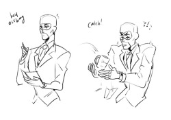 Trashyscarface: Spy Always Gets Cold Feet And He’s Bad At Trying But He’ll Get