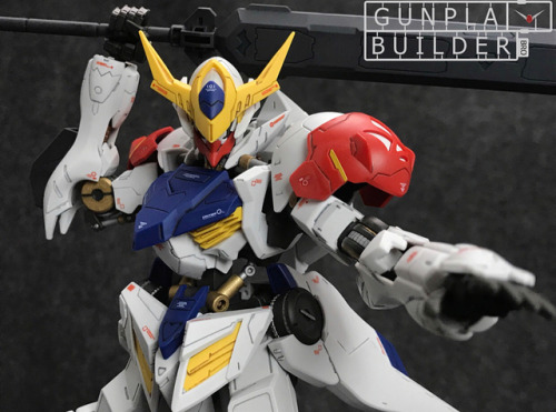 Check out @gunplabuilderbro and his 1/100 Barbatos Lupus! It’s extremely clean of a build and 