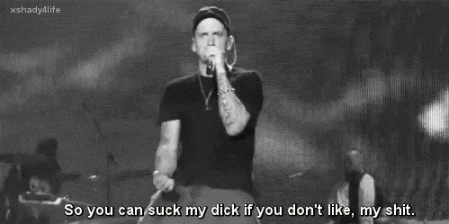 talk-that-shit:  Cos’ i was high when I wrote this so suck my dick