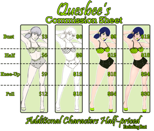 quesbee:  quesbee:  Hey guys, look another Emergency Commission!  So emergency commission, I’m kind 