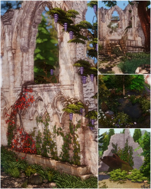 Hey everyone! Today I&rsquo;m sharing my Hidden Ruins lot - a lot that was made for @sunkissed.sims 