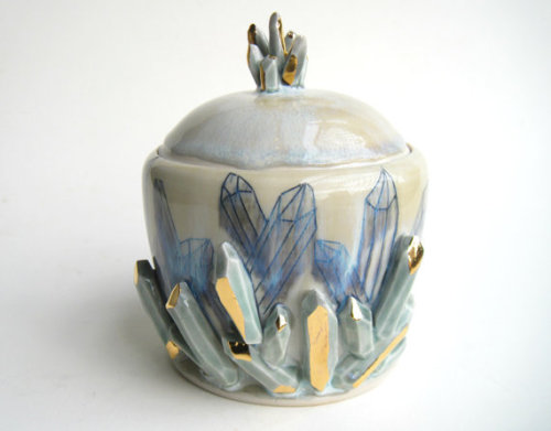 irisnectar:  Silver Lining Ceramics 