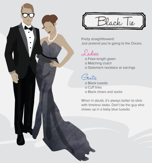 decoding dress code black tie