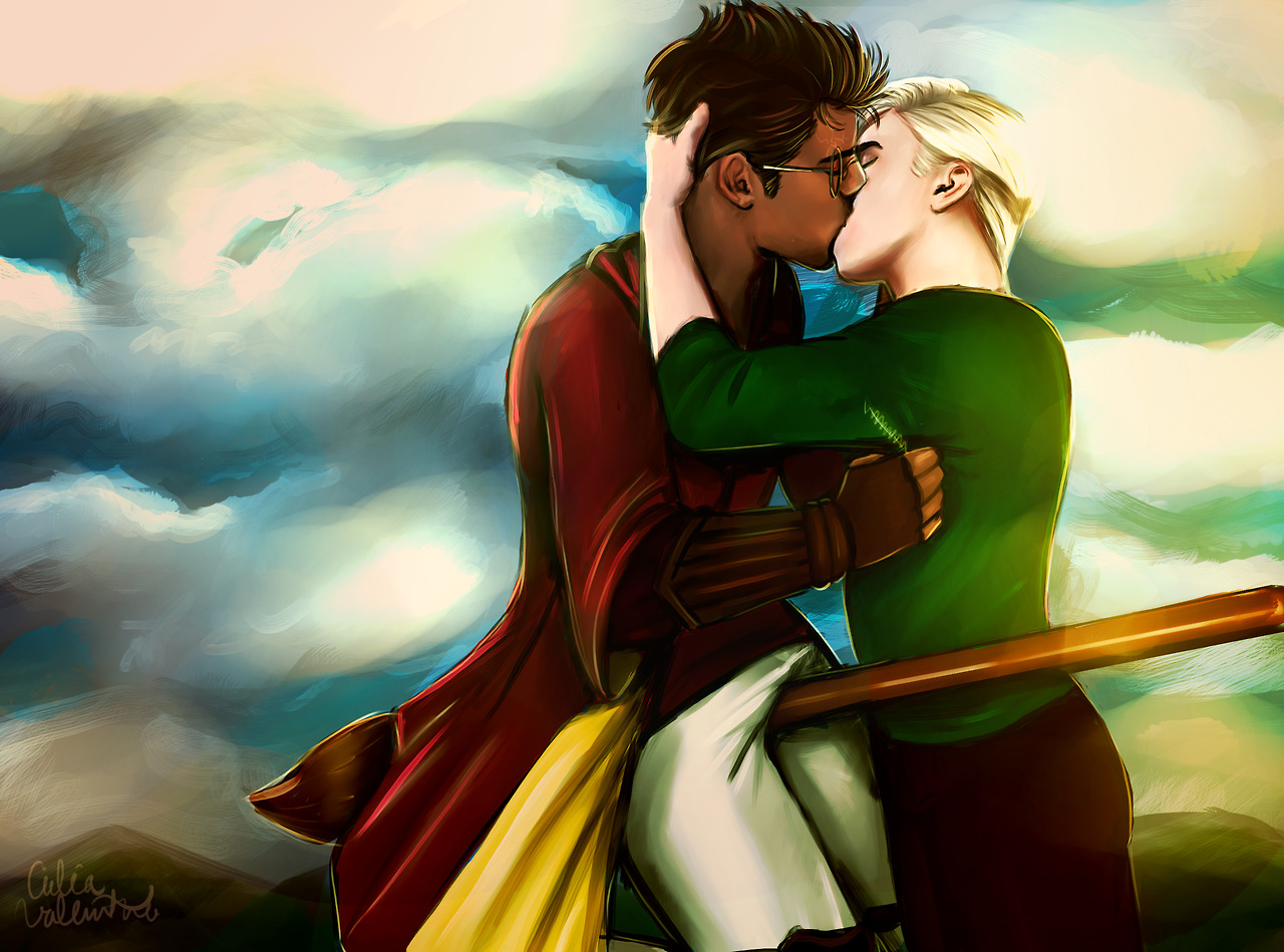 pic Kiss Quidditch Drarry gusu lan sect rulez