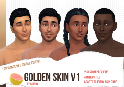 GOLDEN SKIN V1 By Guavaa