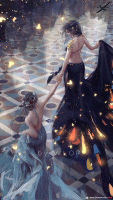 wlopwangling: Ball3  https://www.patreon.com/posts/23590590