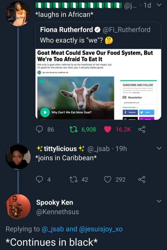 themasterpupil:  mangopapi:  Goat meat is so good !!   WE????  Pass the curry please  