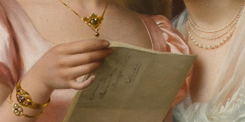 andantegrazioso:An illicit letter {details} | Vittorio Reggianini