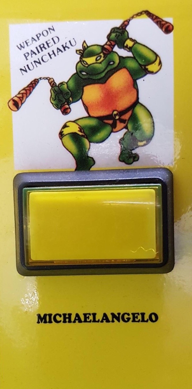 Australian Teenage Mutant Ninja Turtles Start Buttons.