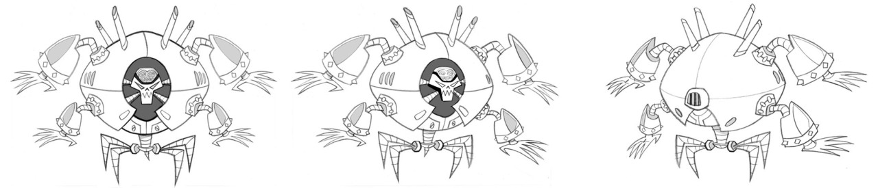 chrisbattleart:  Giant BrainBot from TTG’s “The Night Begins To Shine” ep.