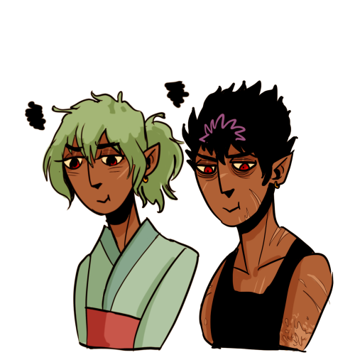 look there is nothing more god tier than showing how yukina and hiei are siblings, its important and