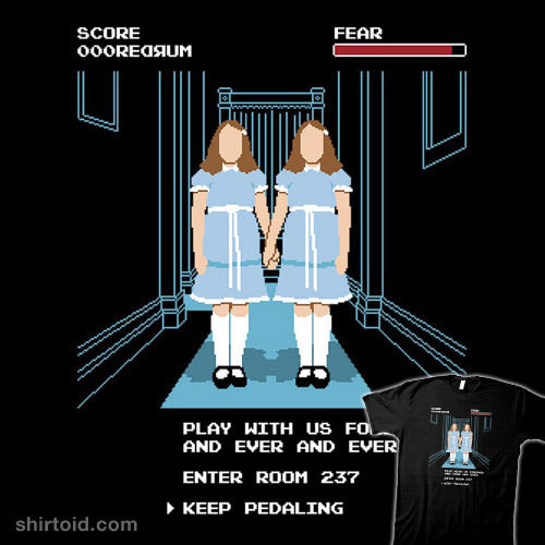 shirtoid:  All Play and No Work by Mike Handy is $10 today (5/8) at RIPT Apparel