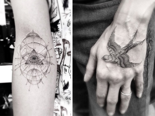 asylum-art-2:Geometric Tattoos By Dr. Woo Who’s Been Experimenting With Ink Since He Was 13    Faceb