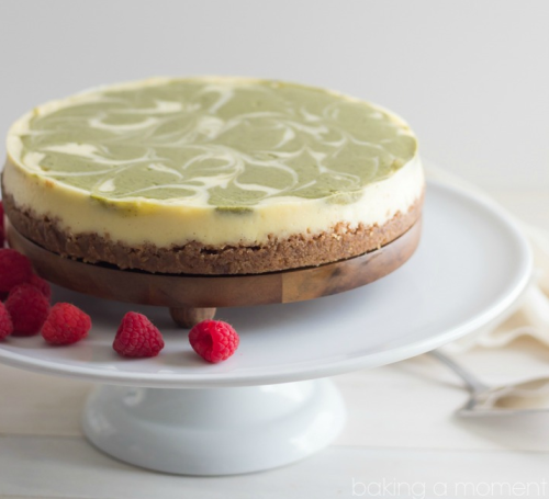fullcravings: Matcha Swlrl Cheesecake