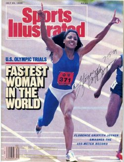 hustleinatrap:  Let’s take a minute to remember Flo Jo, an Olympic icon.  Florence Delorez Griffith Joyner is an American athlete who competed in track and field in the late 1980s. She is known as  the fastest woman of all time. The world records