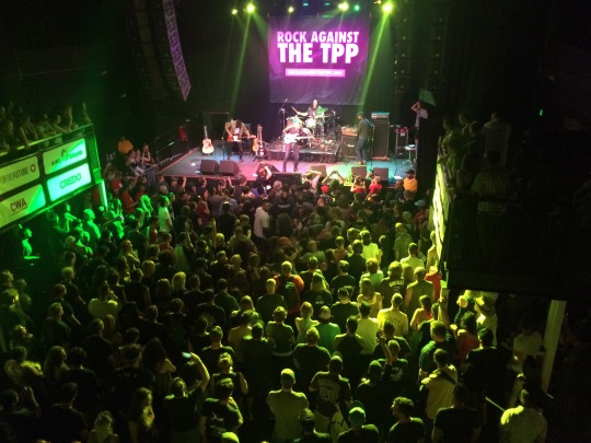 Nationwide “Rock Against the TPP” Celebrity Concert Tour to Comes to Seattle