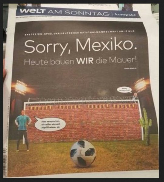 Porn Pics German newspaper earlier today: 