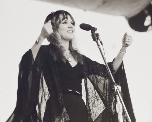 crystallineknowledge:April 25, 1976: Fleetwood Mac at the ’Day on the Green’ Festival in