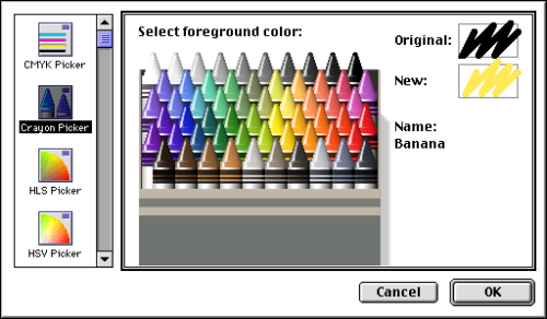 never-obsolete:Mac OS 8 - Color Picker