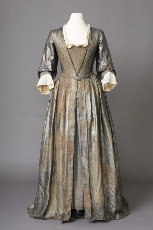 Costume designed by Sandy Powell for Emma Stone in The Favourite (2018)From the Irish Costume Archiv