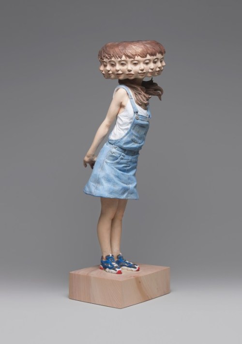 littlelimpstiff14u2:Yoshitoshi Kanemaki’s Recent, Reality-Bending Figurative SculpturesThe sculpture